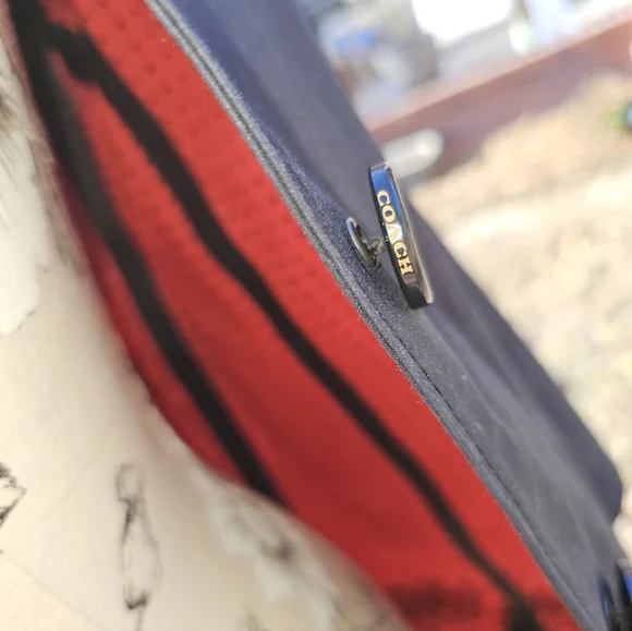 Coach, Stylish Black Belted Rain Coat, NWT, Size 4 - Picture 7 of 17